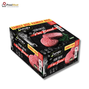 Steak haché pur bœuf halal surgelés Oumaty Certifié Achahada