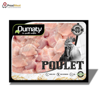 Filet de poulet en cubes Halal Oumaty Certifié Achahada – 2.5kg