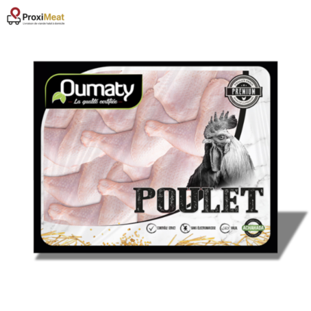 Cuisses de poulet Halal Oumaty Certifié Achahada - 2.5kg