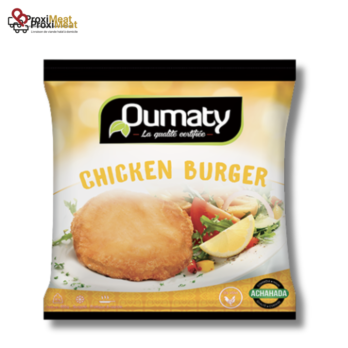 Chicken Burgers Halal surgelés Oumaty Certifié Achahada – 800gr