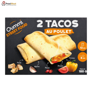 Tacos au Poulet – 2 x 90 g