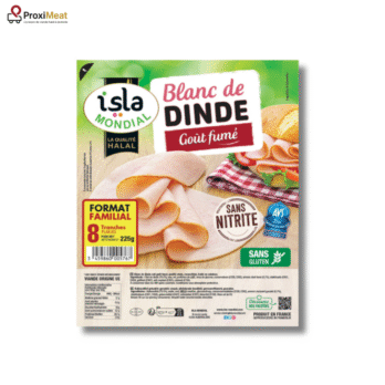 Blanc de Dinde Goût Fumé – 8 tranches (Certifié AVS)