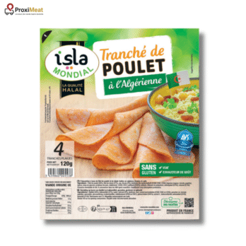 Tranché de Poulet à l’Algérienne – 4 tranches (Certifié AVS)