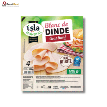 Blanc de Dinde Goût Fumé – 4 tranches (Certifié AVS)