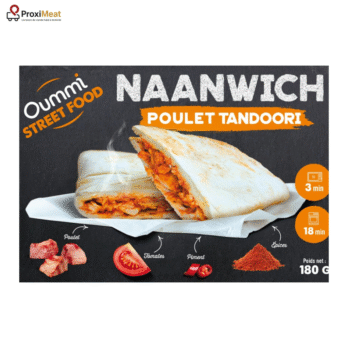 Naanwich au Poulet Tandoori