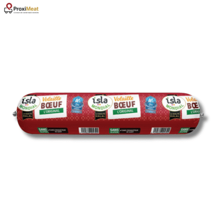 Saucisson Volaille & Bœuf Cachir (Certifié AVS) – 430 g