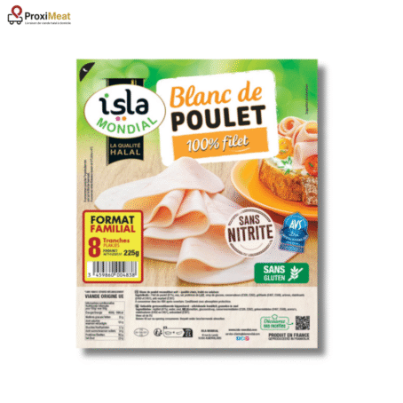 Blanc de Poulet – 8 tranches (Certifié AVS)