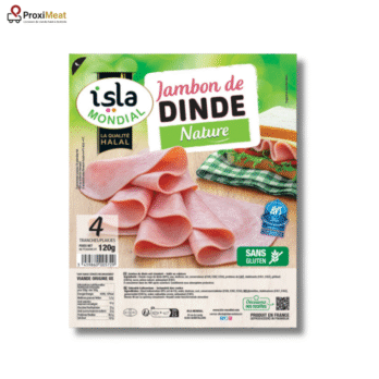 Jambon de Dinde – 4 tranches (Certifié AVS)