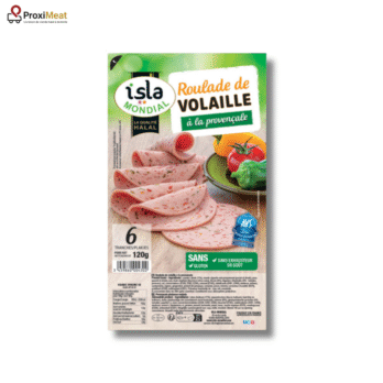 Roulade de Volaille à la Provençale – 6 tranches (Certifié AVS)