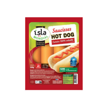 Saucisses Hot Dog Pur Volaille  (Certifié AVS) – 300 g