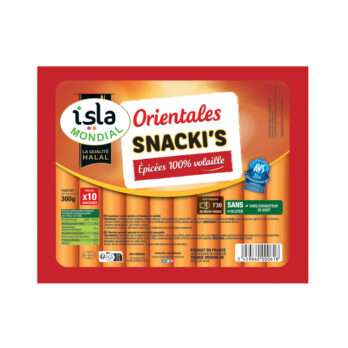 Orientales Snacki’s Épicés (Certifié AVS) – 300 g