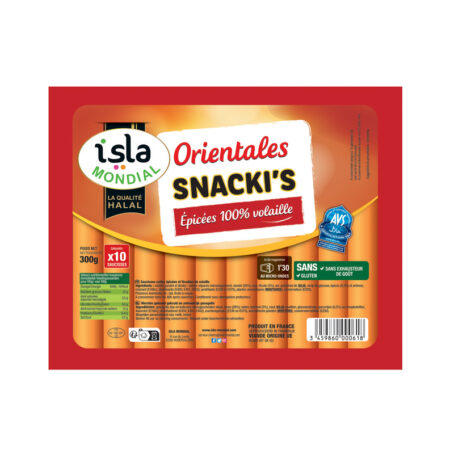Orientales Snacki’s Épicés (Certifié AVS) – 300 g