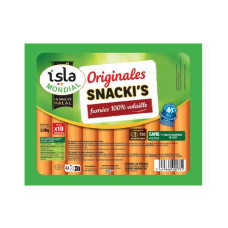 Originales Snacki’s 100 % Poulet (Certifié AVS) – 360 g